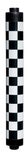 Havainnepylväs Ø125 x 940 mm Ruutu-malli